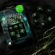 Call of Cthulhu Dice Black & glow-in-the-dark Dice Set (7)