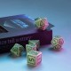 "Digital" Glowing Dice Set