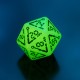 "Digital" Glowing Dice Set